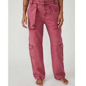Free people Marx Slouchy Cargo Jean 28